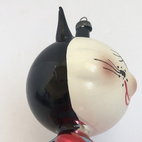 De Carlini Cat Blown Glass Ornament Christmas Astro Space Italian Vintage Rare - Picture 19 of 23