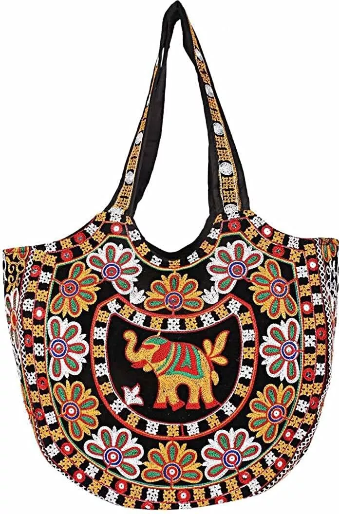 Buy Elegant Embroidered Bag Elegant Colorful Bohemian Bag Traditional  Handmade Bag Jaipuri Ethnic Boho Bag Wholesale Rajasthani Bags Indian Bag  Online in India - Etsy