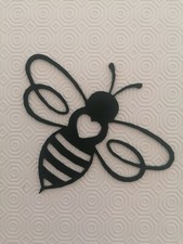 Manchester bee heart wall art decoration Garden Worker Bee Modern 6 colours 