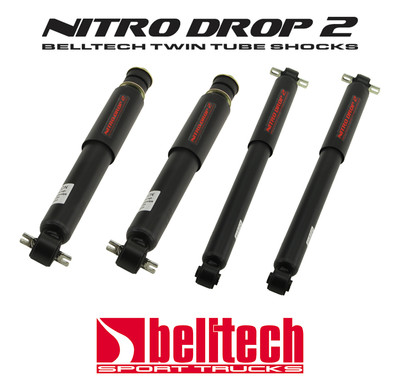 Belltech 82-04 S10/Sonoma 2WD Nitro Drop 2 Shocks for 2-3'' front 3'' rear drop