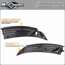 Panel de cubierta de cubierta de limpiaparabrisas izquierdo y derecho para Ford F-150 2004-2008