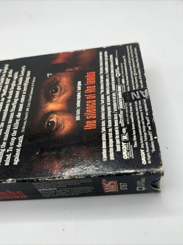 The Silence Of The Lambs 1990 Orion Pictures VHS Tape w/ Sleeve - Picture 6 of 12