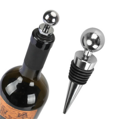 Bouchon de bouteille - Bouchon Bouteille Vin - Boule de Liège en Bois - Étanche - 2pcs - 6x6x6cm - La cave