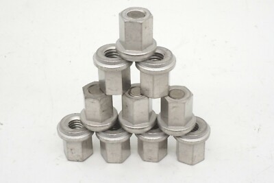10 Pk Wurth 304 Stainless Steel 18-8 Stud Top Battery Closed Cap Nuts 557.99005