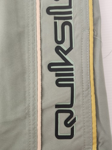 QUIKSILVER MEN'S EVERYDAY SURF WASH 17" GREEN VOLLEY SWIM SHORT SIZE: L - Picture 6 of 9