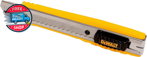 Utility Knife, Heavy Duty Cutter with Snap-Off Blade, 18Mm (DWHT10038)