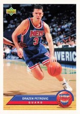 Upper Deck Drazen Petrovic McDonald's 1992-93 #P27