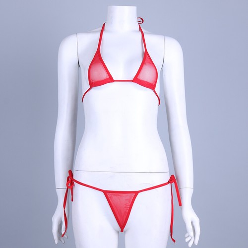 Sexy Women's Lingerie Swimwear Micro Mini Bikini Bra G-string Thong Underwear - Picture 209 of 233