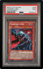 Yu-Gi-Oh! Vampire Lord DCR-000 Reprint Dark Crisis ENG PSA 9 MINT