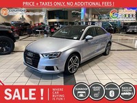2017 Audi A3 2.0T Progressiv - Local / No Dealer Fees / Leather / Sunroof