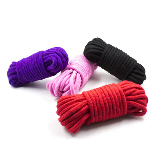 5m/10m/20m Bondageseil Seil BDSM binding Cotton/Silk/Hemp Shibari Hogtie Bondage - Bild 18 von 63