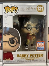 FUNKO POP HARRY POTTER FLYING ON BROOM #131 FUNKON SUMMER CONVENTION EXCLUSIVE