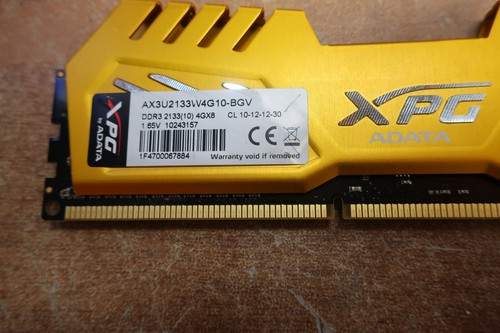 Adata XPG 4GB DDR3 2133MHz Desktop Memory Ram - Picture 3 of 3