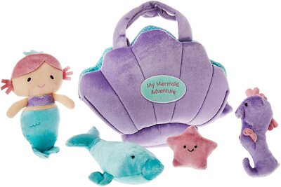 Baby GUND  Magical Mermaid Adventure Stuffed Plush Playset, 10'' Free Shipping