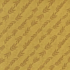 Songbook A New Page Stripes Leaf Bronze by Stephanie Sliwinski for Moda 1/2 Yard