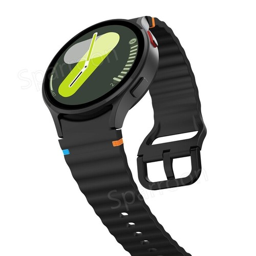 For Samsung Galaxy Watch 7/6/5/4/FE 40/44/47mm Sport Silicone Watch Band Strap - Picture 88 of 90