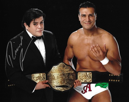 Ricardo Rodriguez Signed 8x10 Photo Alberto Del Rio Wwe Belt Picture Autograph Ebay