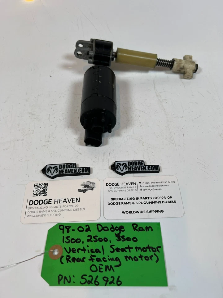 Dodge Ram 1500-3500 1998-2002 fabricante de equipos originales motor de asiento vertical (motor orientado hacia atrás) Foto 4 de 4