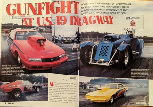 Bracket Racing Mar 97 Mopar Wedge U.S. 19 Dragway Albany Hidden Costs Of Racing - Imagen 5 de 5