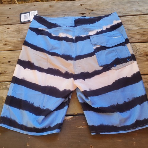 Volcom Mens 28 Board Shorts Swim Trunks 4 Way Stretch Lido Bandito NWT - Picture 4 of 4