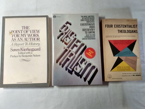 Existentialism Philosophy Lot Dostoevsky Sartre Kierkegaard Buber Tillich +