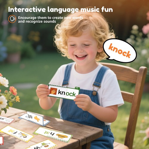 Vocabulary Flashcard Kit Help Learning Learn to Read Letter Sounds Flash beDii - Picture 6 of 11