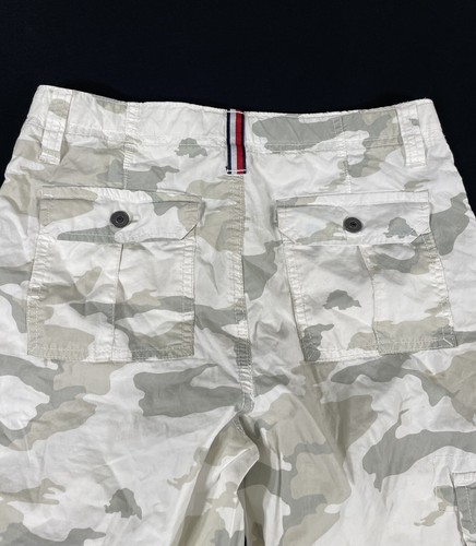 Tommy Hilfiger Boys White Camo Bermuda Cargo Shorts Size 14 - Picture 8 of 9