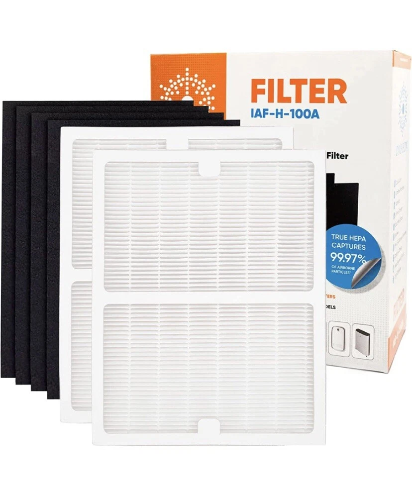 2 Pack Idylis Replacement Filter A IAF H 100A Hepa 4 Carbon
