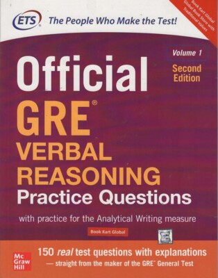 Official Gre Verbal Reasoning Practice Question... - Good - Paperback