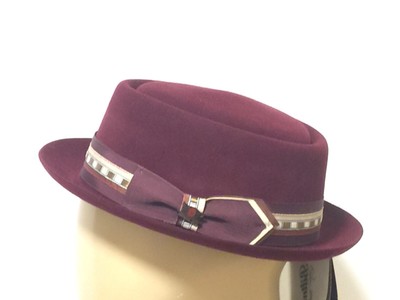 fur felt pork pie hat