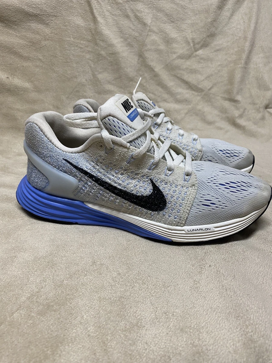 Nike Lunarglide 7 Running Womens Size 7.5 White And Lightweight eBay