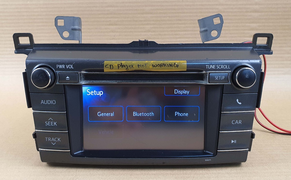Toyota Rav4 13-15 Radio CD Receiver screen navigation 86140-0R010