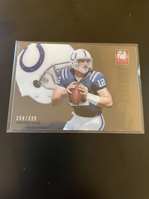 2012 Elite Rookie Hard Hats Andrew Luck #1 Rookie RC #/399 | eBay