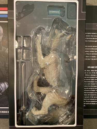 SIDESHOW G.I. JOE SNAKE EYES WITH TIMBER COMMANDO 2631 UNOPENED SHIPS🌎WORLDWIDE - Picture 12 of 22