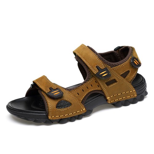 Herren Outdoor Sandalen Trekking Wander Berg Sommer Strand Sandalen Klett Schuhe - Bild 13 von 17