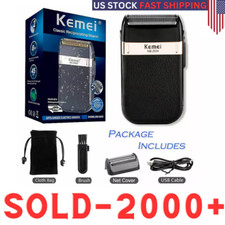 Men Electric Shaver Trimmer Rechargeable Portable Shaver Razor Kemei KM-2026 3