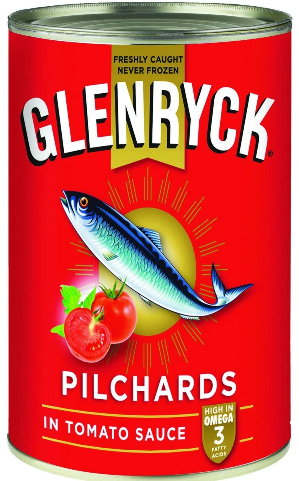 Glenryck Pilchards in Tomato Sauce 400g Tins eBay