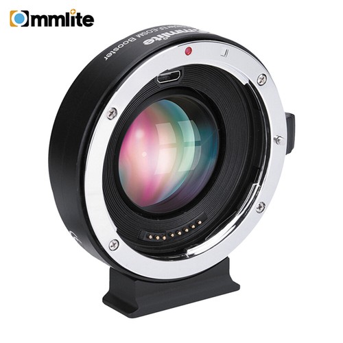 Commlite EF-EOSM AF Lens Adapter Speed 0.71x Booster for Canon EF Lens to EOS M - Picture 1 of 6