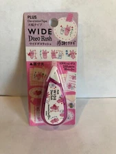 PLUS Wide Deco Rush, Decono Decoration Tape, RABBIT BUNNY Scrapbooking, Crafting