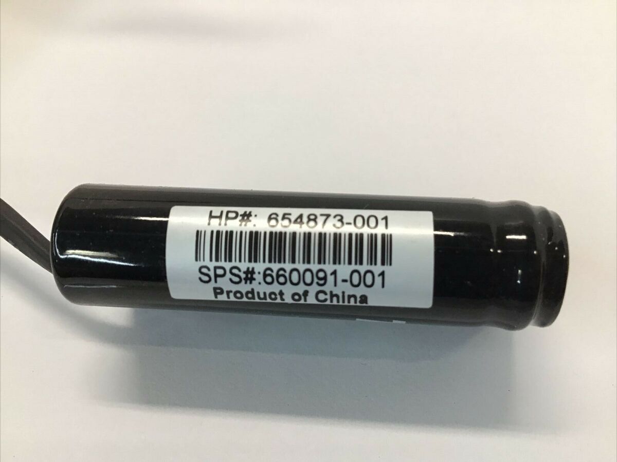 HP 660091-001 654873-001 Smart Array P220I 5.4V FBWC Capacitor Battery Pack HP 660091-001 654873-001 Smart Array P220I 5.4V FBWC Capacitor Battery Pack