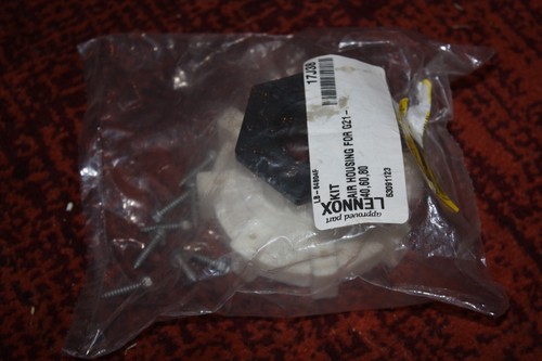 17J38 Lennox pulse furnace natural gas air flapper diaphragm housing hvac part - Picture 4 of 10
