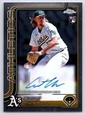 2025 Topps Chrome - Rookie Autographs Grant Holman #RA-GHO (AU, RC)