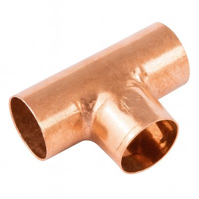 Westco 22 mm Kupfer gleiches T-Stück EF24 Rohrabzweig | Sanitär Fitting UK