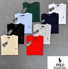 Polo Ralph Lauren Mens Cotton Crew Neck T-Shirts
