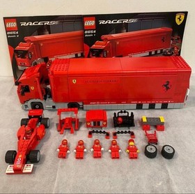 LEGO Racers 8654 Scuderia Ferrari F1 Truck Transporter - Used from Japan