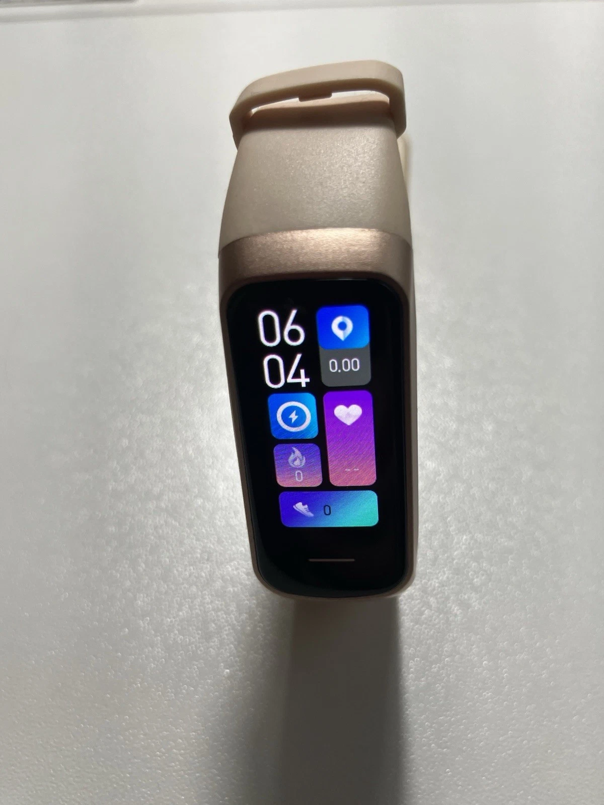 Fitness Tracker with Step Counter/Calories/Stopwatch Pink