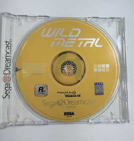 Wild Metal (Sega Dreamcast, 2000) Game and Case - Tested and Working