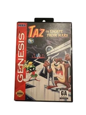 Taz in Escape From Mars Sega Genesis Video Game CIB Complete