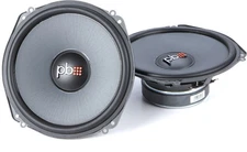 PowerBass OE-700 7" Midrange Speakers (2-ohm)
