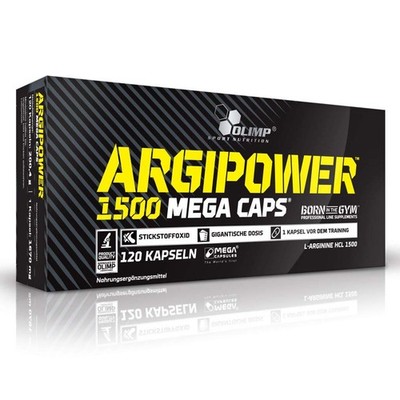2 x Olimp Argi Power 1500, 120 Mega Caps 2er Pack